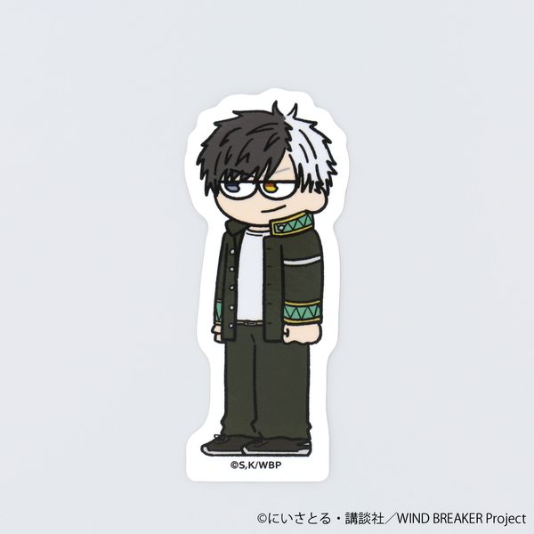 WIND BREAKER �W���� �_�C�J�b�g�X�e�b�J�[ ���y