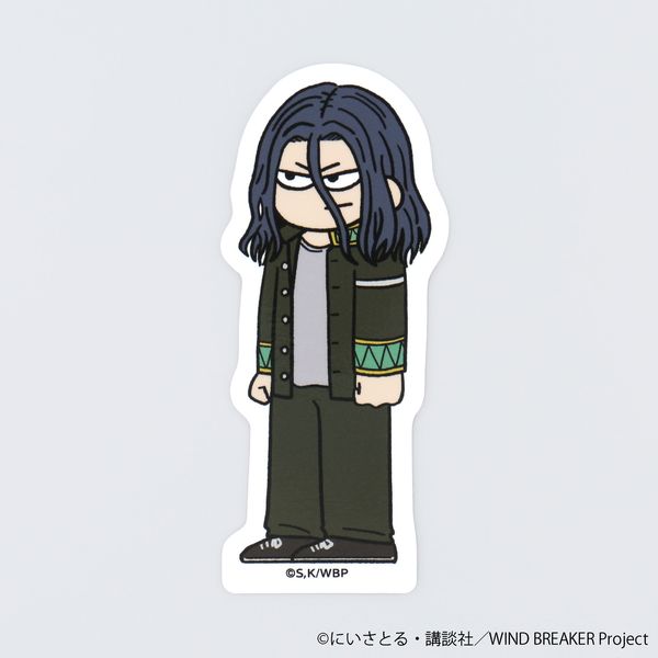 WIND BREAKER �W���� �_�C�J�b�g�X�e�b�J�[ ���������Y