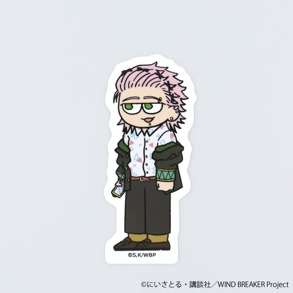 WIND BREAKER �W���� �_�C�J�b�g�X�e�b�J�[ �ː��O�P