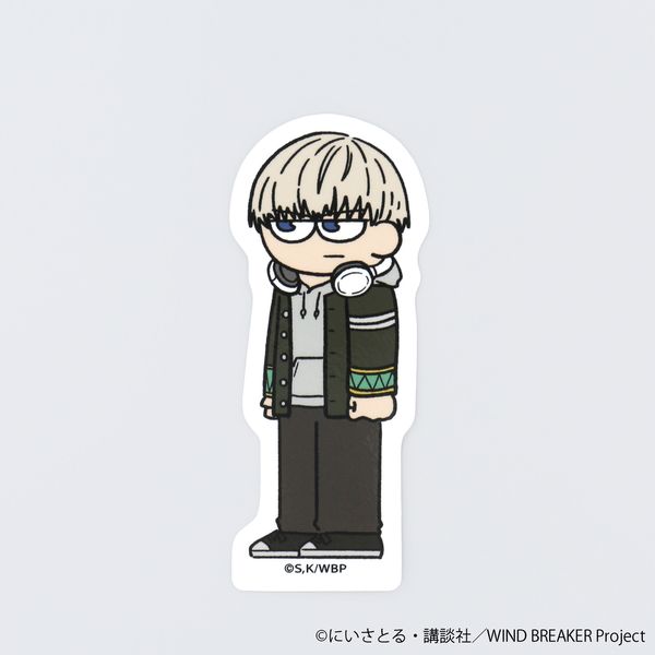 WIND BREAKER �W���� �_�C�J�b�g�X�e�b�J�[ ���@