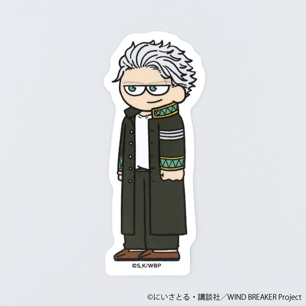 WIND BREAKER �W���� �_�C�J�b�g�X�e�b�J�[ �~�{��