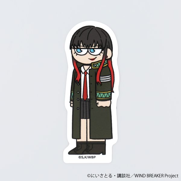 WIND BREAKER �W���� �_�C�J�b�g�X�e�b�J�[ �֖�C