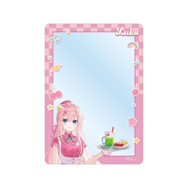 爆買い 桜ミク グッズ: 描き下ろし アメリカンダイナーver 巡音ルカ 絵画