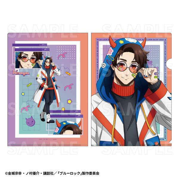 グッズ: ブルーロック でびデコパーカー クリアファイル 雪宮剣優