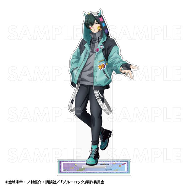 糸師凛　でびデコパーカー　缶バッジ TVアニメ『ブルーロック』でびデコパーカー トレーディング