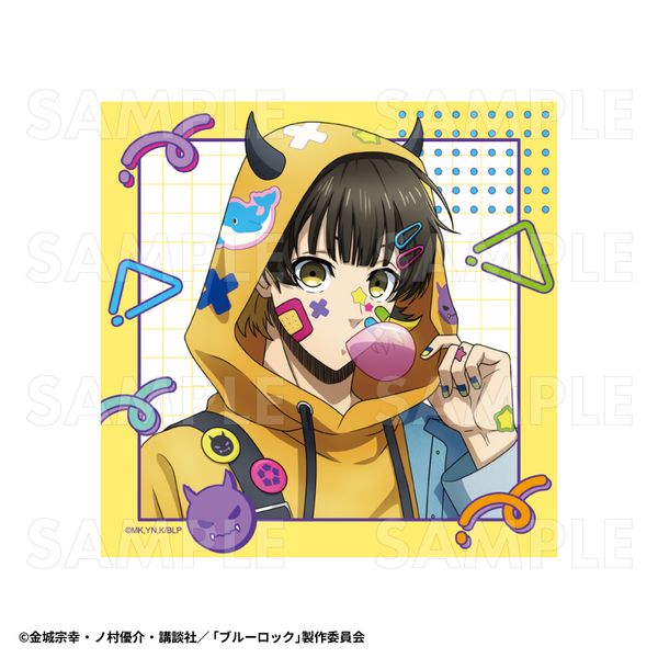 ブルーロック ブルロ 蜂楽 廻 でびデコパーカー グッズ: ブルーロック でびデコパーカー ミニタオル 蜂楽廻: ティーム