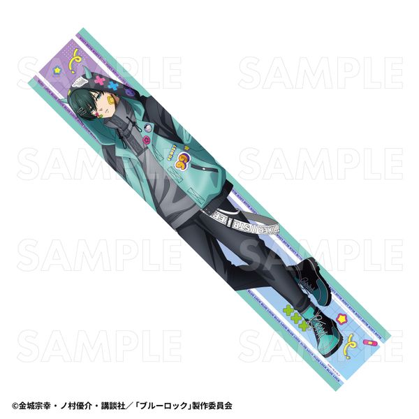 グッズ: ブルーロック でびデコパーカー マフラータオル 糸師凛