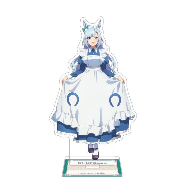 聖蹄祭へようこそ！トレセン学園メイド喫茶　バッジ　メジロアルダン　20点 グッズ: ウマ娘 シンデレラグレイ アクリルスタンド