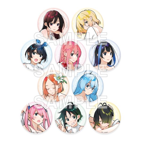 彼女、お借りします×紫雲寺家の子供たち トレーディング缶バッジ ver. Venus 【1BOX】