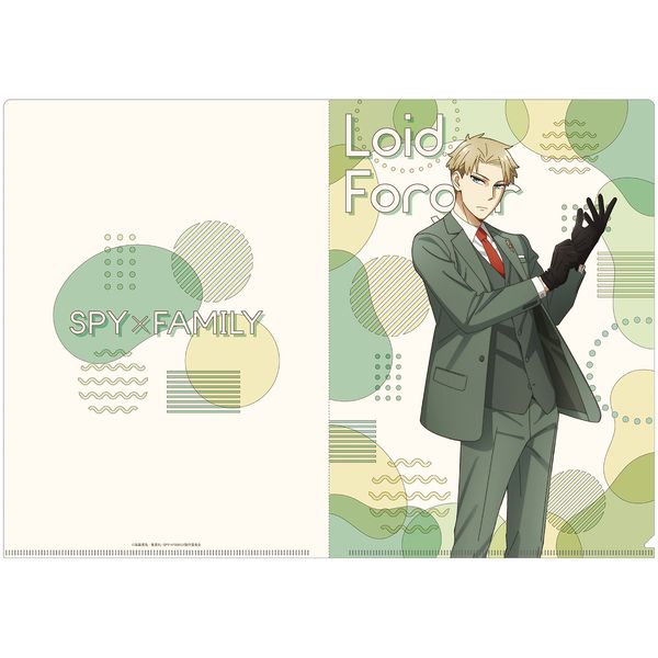 SPY×FAMILY クリアファイル ロイド・フォージャー Season 3 キャラクタービジュアル