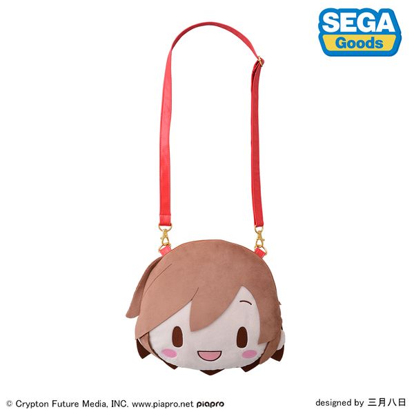 ハンドメイドバック　月翔 アパレル: MEIKO ふわぷち フェイスショルダーバッグ M: セガ