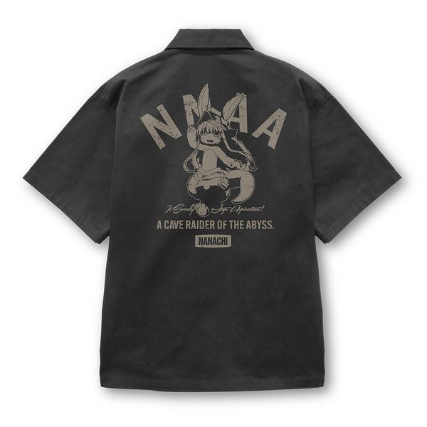 メイドインアビス 烈日の黄金郷 ナナチ ワークシャツ GRAY XXL