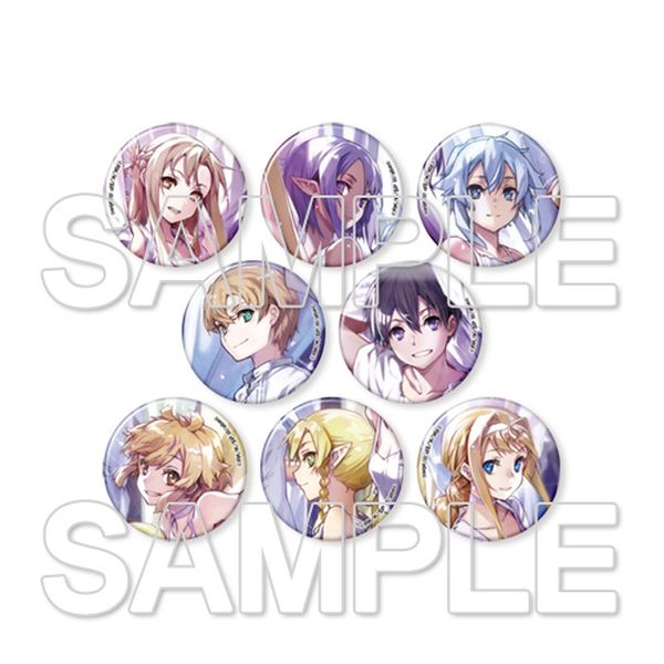 グッズ: ソードアート・オンライン abecトレーディング缶バッジ