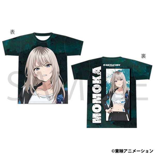 ガールズバンドクライ フルグラフィックTシャツ 河原木桃香