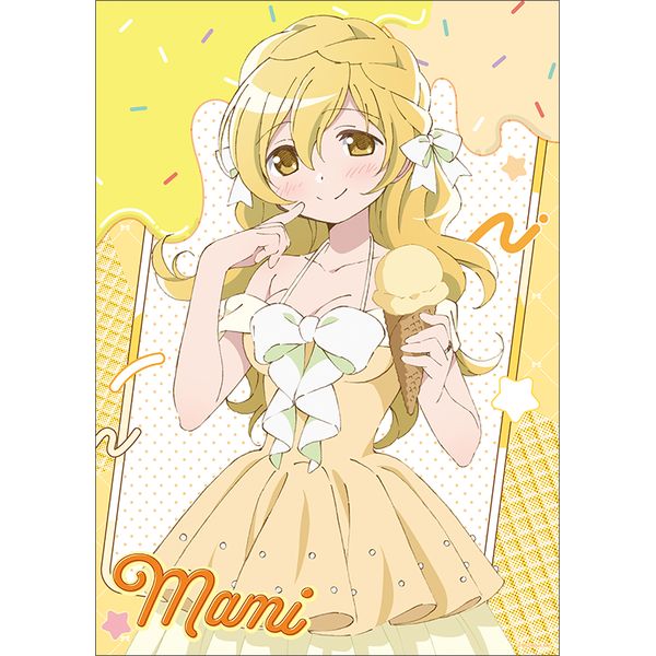 魔法少女まどか☆マギカ クリアポスター 巴マミ（ice cream PARTY）