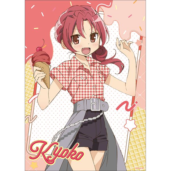 魔法少女まどか☆マギカ クリアポスター 佐倉杏子（ice cream PARTY）
