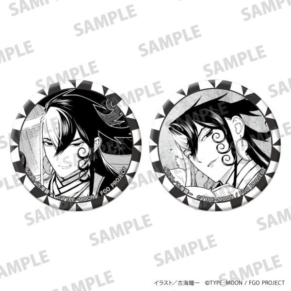 FGOマート　蘆屋道満　千子村正　アクスタ　缶バッジ　クリアファイル　4点セット FGO マート クリアファイル 蘆屋道満 千子村正 - メルカリ