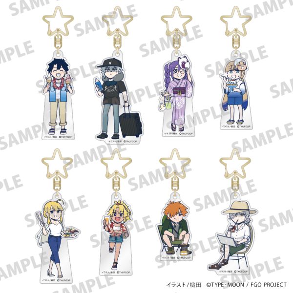 fgo 巌窟王　アクリルキーホルダー　アクキー　藤丸立香はわからない Fate/Grand Order 藤丸立香はわからない_アクリルブロック