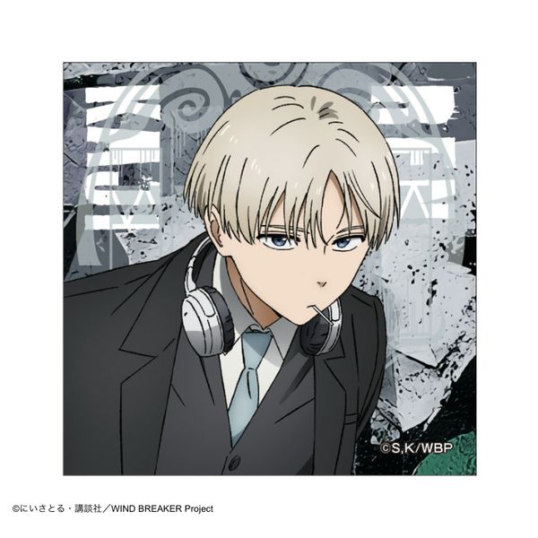 グッズ: WIND BREAKER ステッカー スーツver 梶蓮: サイバー