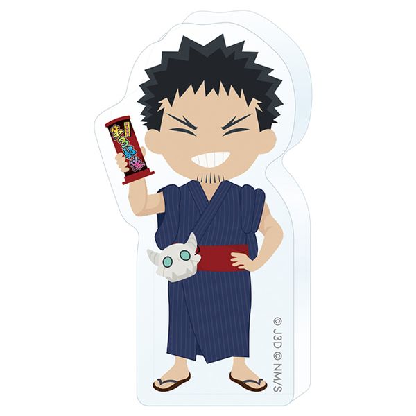 怪獣8号 ミニアクリルブロック ちびキャラ浴衣Ver. 日比野カフカ