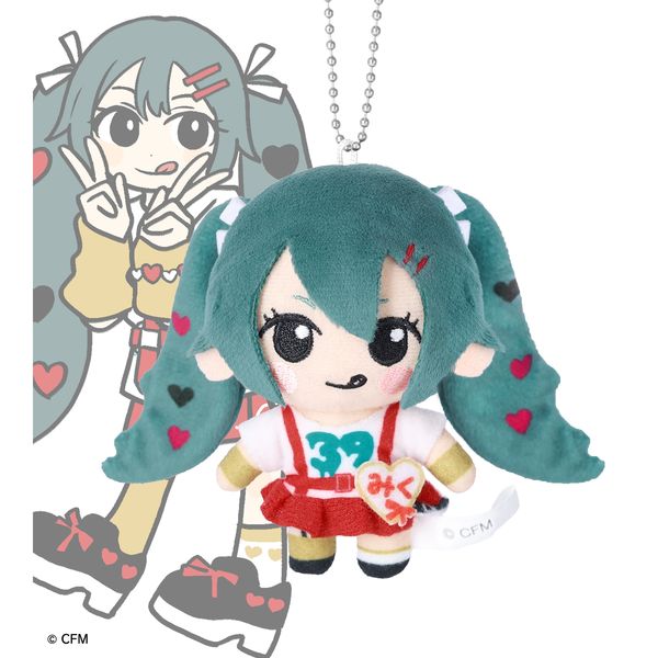 グッズ: 初音ミク Art by coalowl ぬいぐるみマスコット ver.A