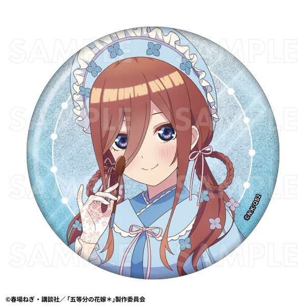 五等分の花嫁　アイス屋さん　グリッター　缶バッジ　引き　43個 五等分の花嫁 アイス屋さん 四葉 缶バッジ クリアカード - メルカリ