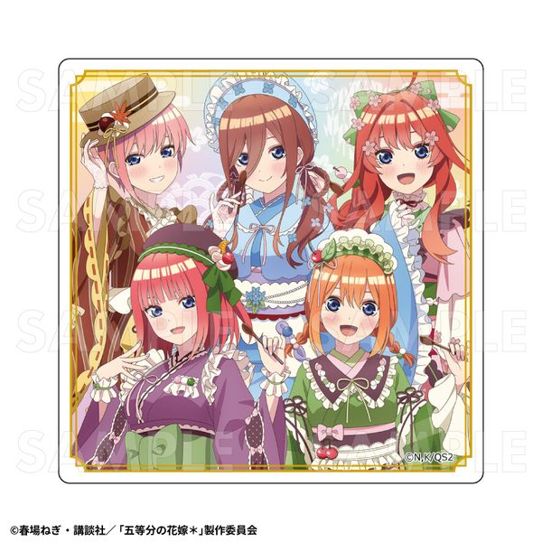 五等分の花嫁＊ 和パフェドレスver. ダイカットステッカー 集合
