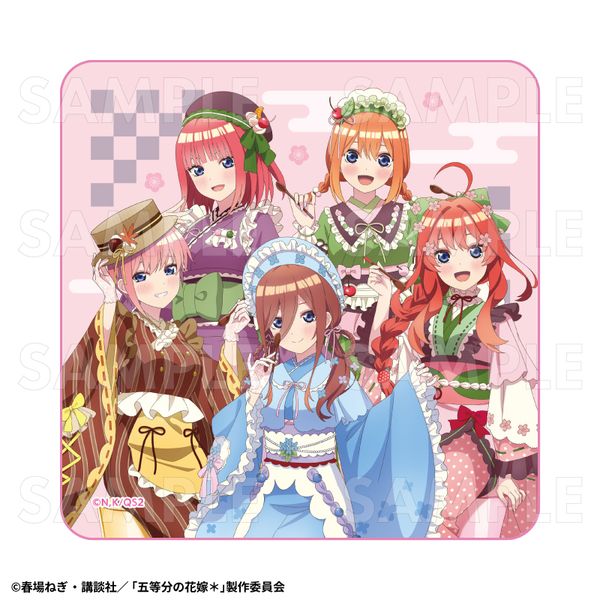 五等分の花嫁＊ 和パフェドレスver. ミニタオル 集合