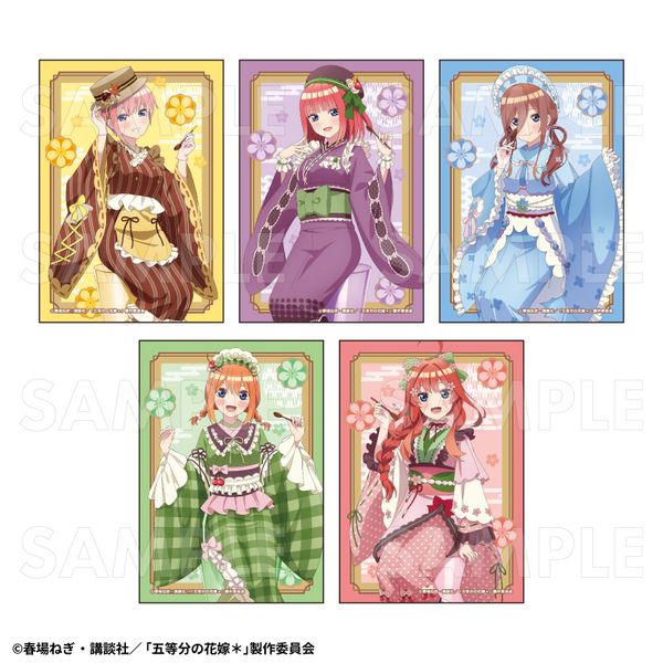 五等分の花嫁＊ 和パフェドレスver. トレーディングブロマイド 【1BOX】