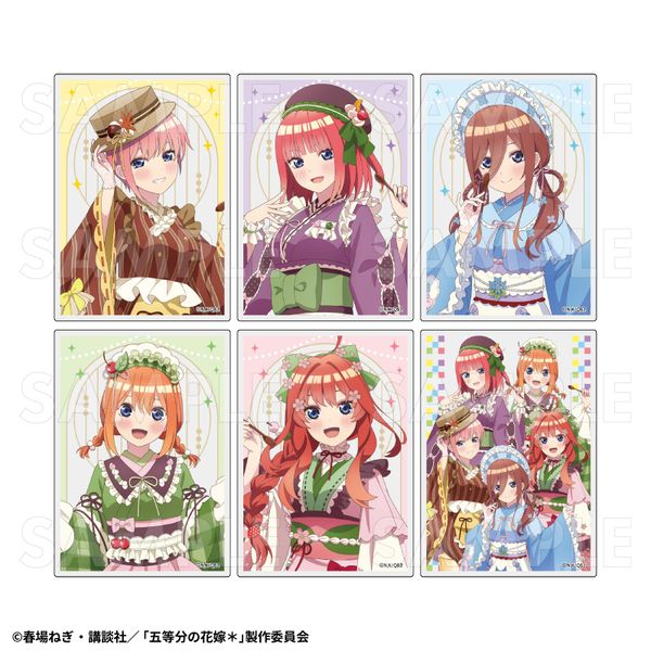 五等分の花嫁＊ 和パフェドレスver. トレーディングアクリルカード 【1BOX】