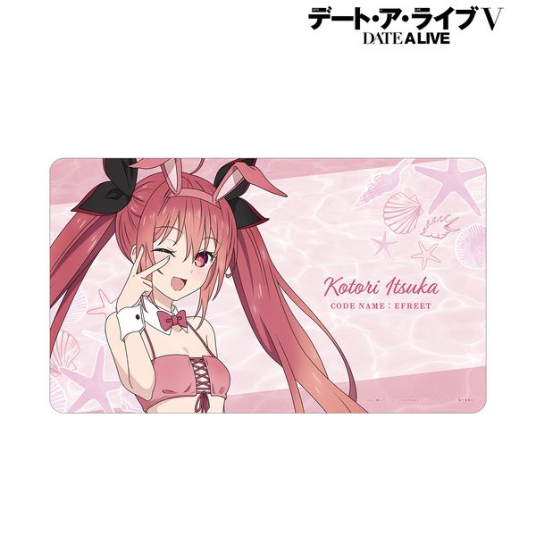 デート・ア・ライブV 描き下ろし 五河琴里 水着バニーver. マルチデスクマット