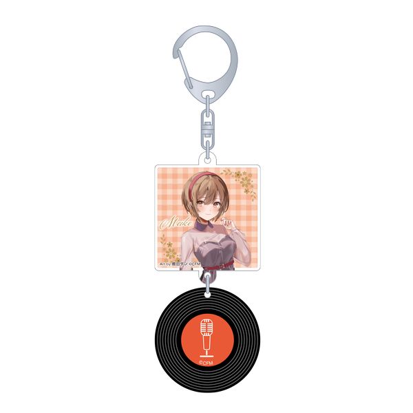 初音ミクシリーズ レコード風キーホルダー レジャフェス E MEIKO