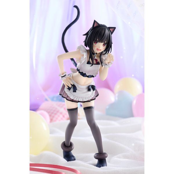 この素晴らしい世界に祝福を！ めぐみん 原作版 猫耳メイドver. 完成品フィギュア[KADOKAWA](KADOKAWAスペシャルセット)