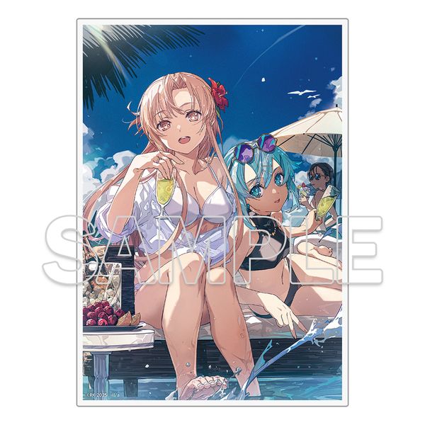 ソードアートオンライン　特製アクリルプレート グッズ: ソードアート・オンライン アクリルプレート Ver