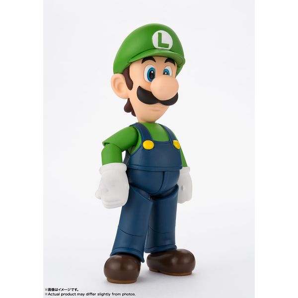 フィギュア: スーパーマリオ S.H.Figuarts ルイージ（SUPER