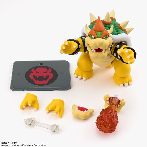バンダイ スーパーマリオブラザーズ あそボット 8 クッパ BANDAI TSM-05 アクションフィギュアDX クッパ｜三英貿易株式会社