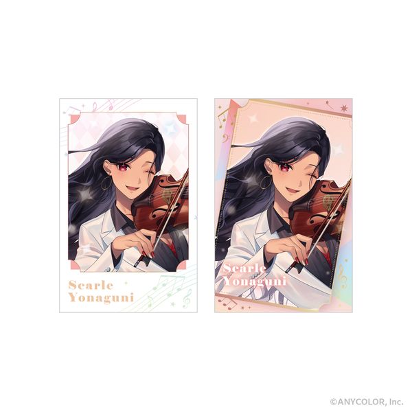 グッズ: にじさんじEN フォト風カード2枚セット Scarle Yonaguni