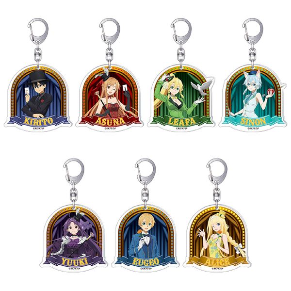 ソードアートオンライン　アクリルキーホルダー　ワンボックス グッズ: ソードアート・オンライン アクリルキーホルダー