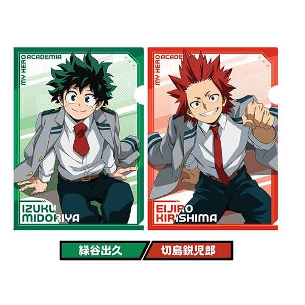 僕のヒーローアカデミア クリアファイル 3種コンプリートセット 僕のヒーローアカデミア_クリアファイルセット 3.麗日お茶子