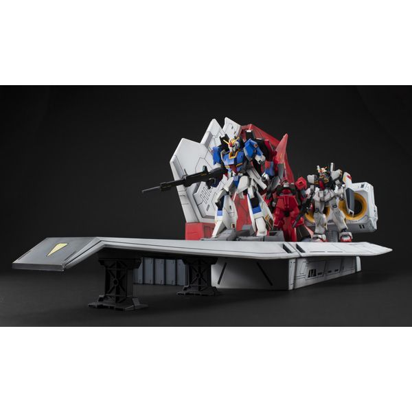 【おまけ付き】HGUC アーガマ・カタパルトデッキ&百式 【完成品】 1/144 HGUC用 アーガマ カタパルトデッキ レビュー