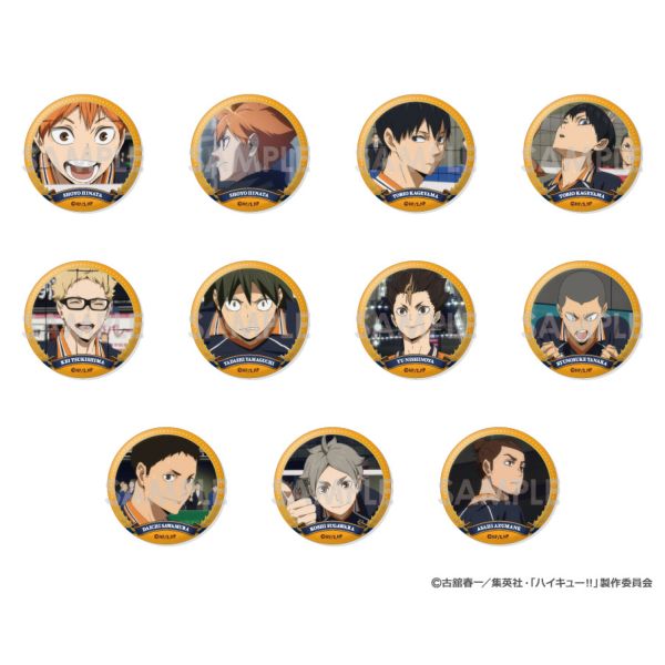 ハイキュー!! トレーディング缶バッジ〜烏野セレクションVol.2〜 【1BOX】