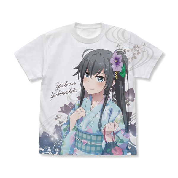 やはり俺の青春ラブコメはまちがっている。完 雪ノ下雪乃 フルグラフィックTシャツ WHITE M