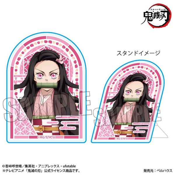鬼滅の刃 スタンディアクリルバッジ 竈門禰豆子A 無限城編ver.