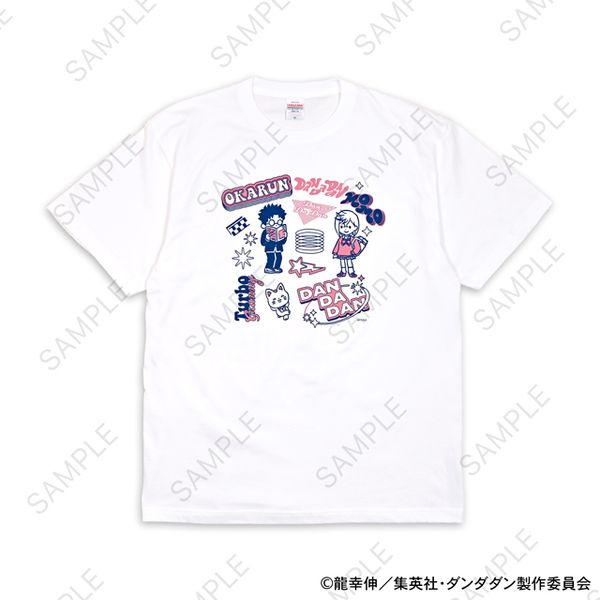 ダンダダン ビィズニィズ ビッグTシャツ モモ・オカルン・ターボババア（招き猫）