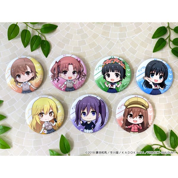 とある科学の超電磁砲　缶バッチ　48個 とある科学の超電磁砲缶バッチ48個