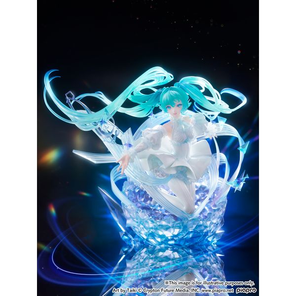 フィギュア: 初音ミク -Crystal Dress Ver.-: CyberZ