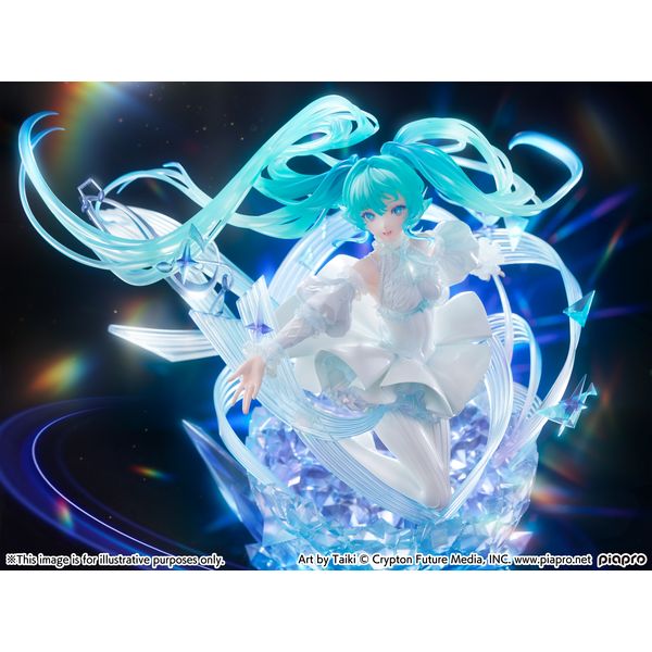 プレデターフィギュア 蛍光バージョン 未開封 フィギュア: 初音ミク -Crystal Dress Ver.-: CyberZ