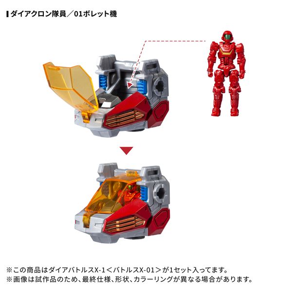 ダイアクロン ダイアバトルスX-1 ダイアバトルスX-1｜プロダクト｜ダイアクロン オフィシャル