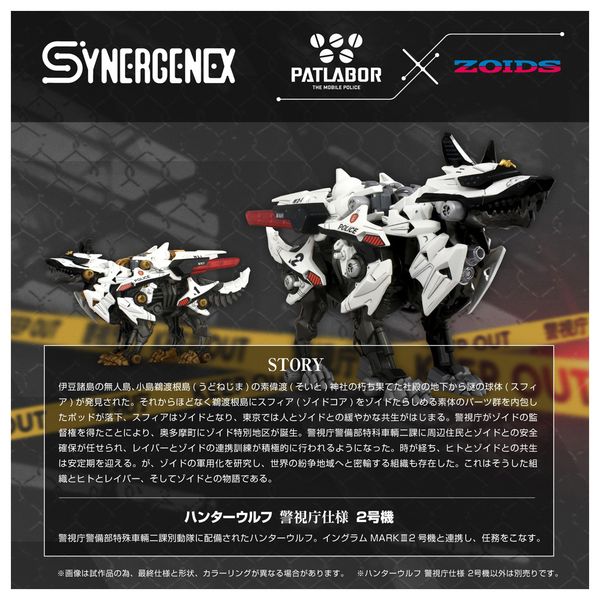 フィギュア: 機動警察パトレイバー×ゾイド SYNERGENEX