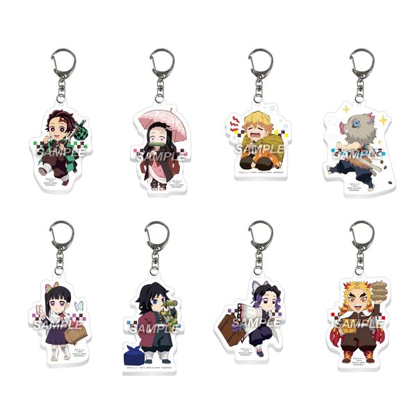 鬼滅の刃 任務行脚トレーディングアクリルキーホルダー 【1BOX】